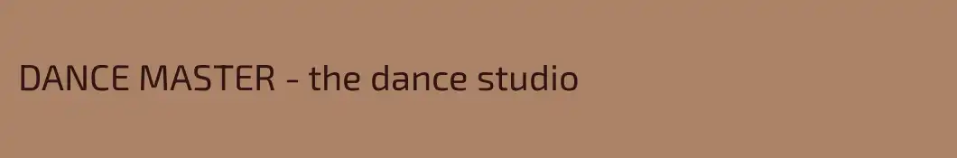 DANCE MASTER - the dance studio
